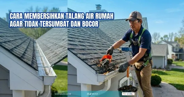 Cara Membersihkan Talang Air Rumah agar Tidak Tersumbat dan Bocor